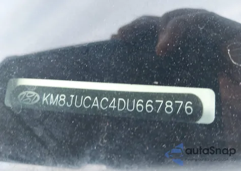 2013 Hyundai Tucson Gls z USA, uszkodzony, nr VIN KM8JUCAC4DU667876